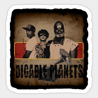 The Digable Planets Sticker